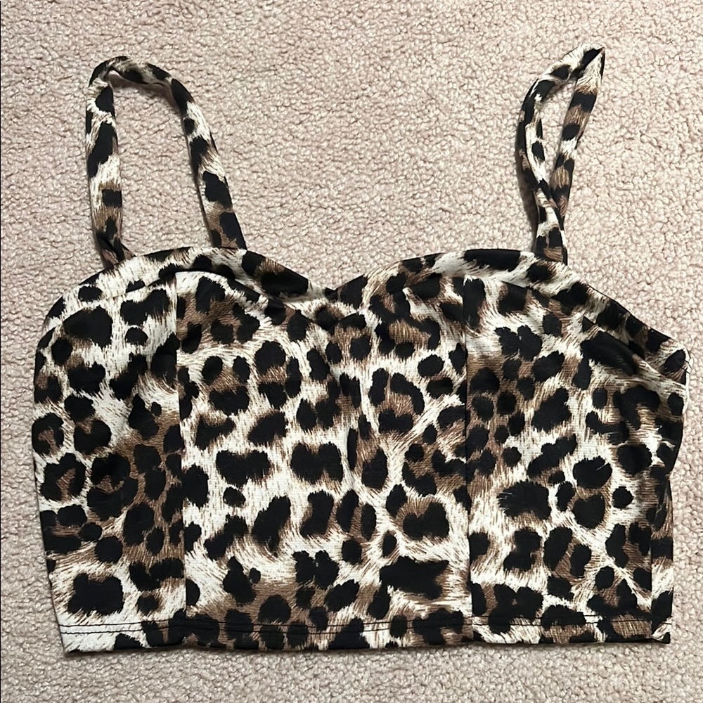 Leopard Print Women's Top